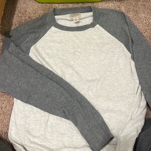 Grey and White St John’s Bay shirt